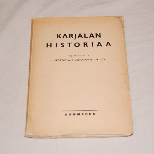 Karjalan historiaa